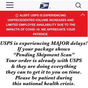 2/1 USPS Delays due to COVID-19